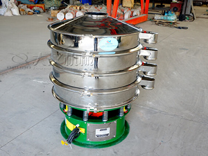 1-5层筛网，可一次性获得2-6种不同粒径的物料