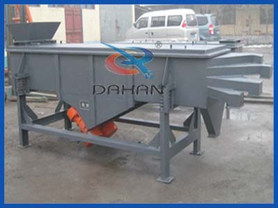 碳钢直线筛 碳钢直线筛