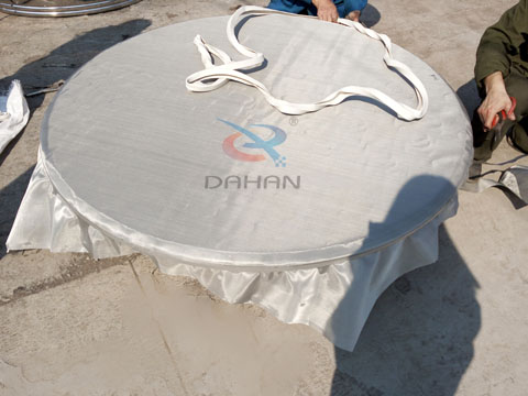 1500全不锈钢旋振筛网架