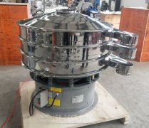 广东1000型不锈钢旋振筛已发货，张经理请注意查收！