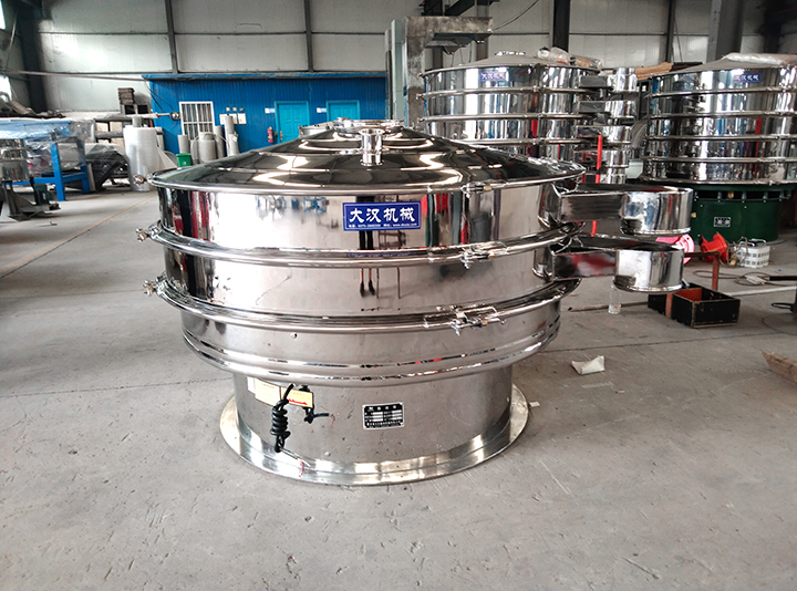 不锈钢旋振筛在槐米加工工艺中的应用